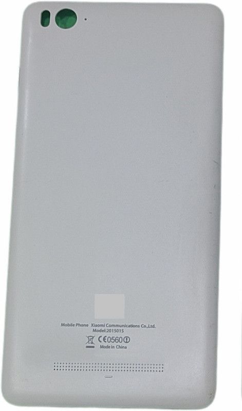 Topset Xiaomi Mi 4i Back Panel  (White)