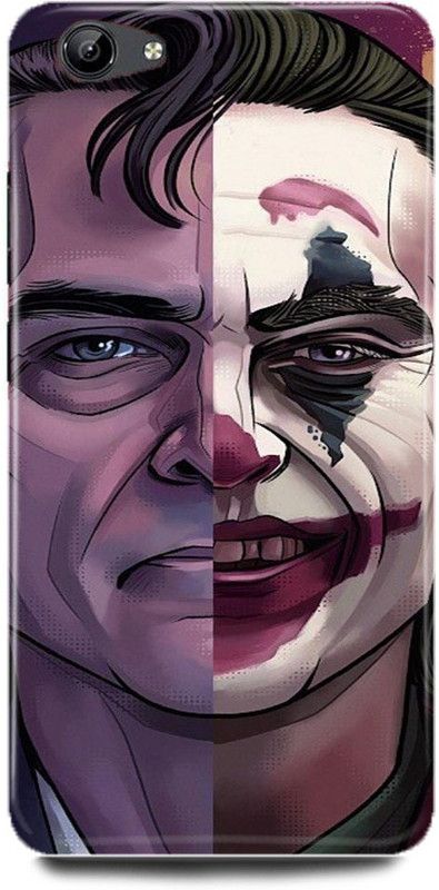 FRONK Back Cover for vivo Y55S, Y55L, 1610, NEW, JOKER, ANONYMOUS, BLADE, HACKER, MASK  (Multicolor, Hard Case, Pack of: 1)