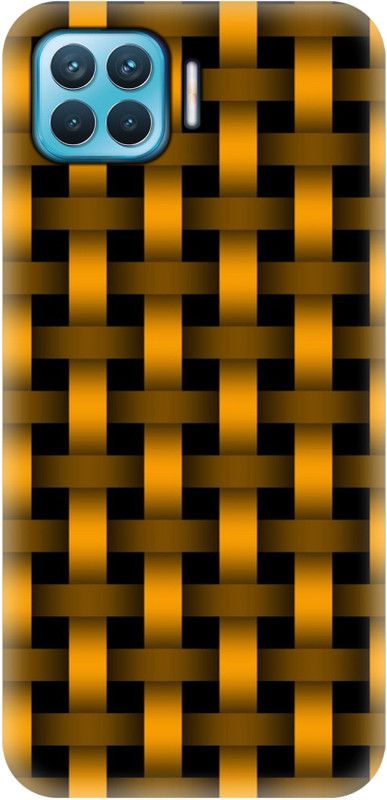 Smutty Back Cover for Oppo F17 Pro, CPH2119 - Yellow Sack Print  (Multicolor, Hard Case, Pack of: 1)