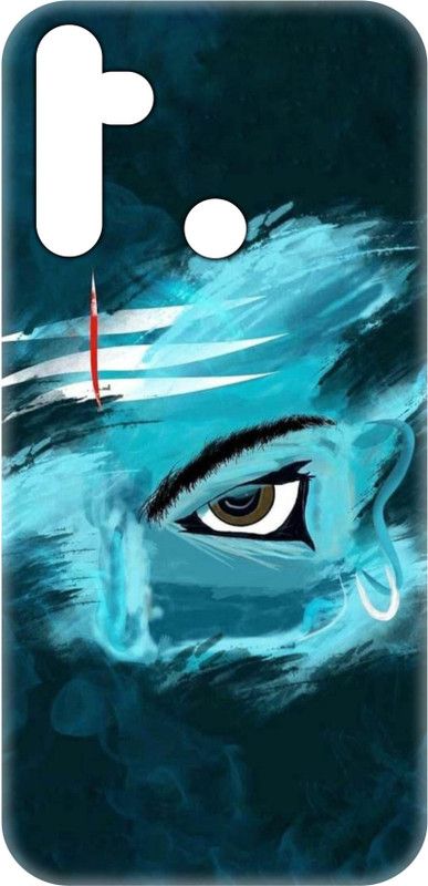 #Uncultured Back Cover for Realme 5, Realme 5i, Realme Narzo 10, Realme 5s - Shiva Print  (Multicolor, Hard Case, Pack of: 1)
