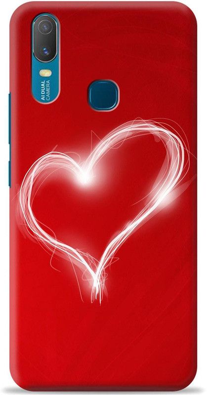 Loffar Back Cover for Vivo Y11  (Red, Shock Proof, Pack of: 1)