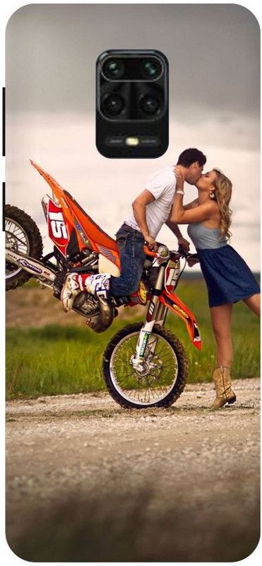 Zaplab Back Cover for Mi Redmi Note 9 Pro Love Couples Printed Back Cover  (Multicolor, Waterproof, Pack of: 1)