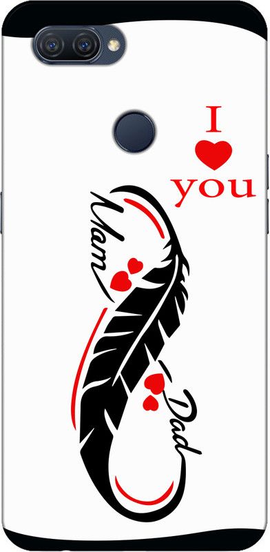 Designer Cover Back Cover for Realme 2 Pro  (White, Black, Grip Case, Silicon, Pack of: 1)