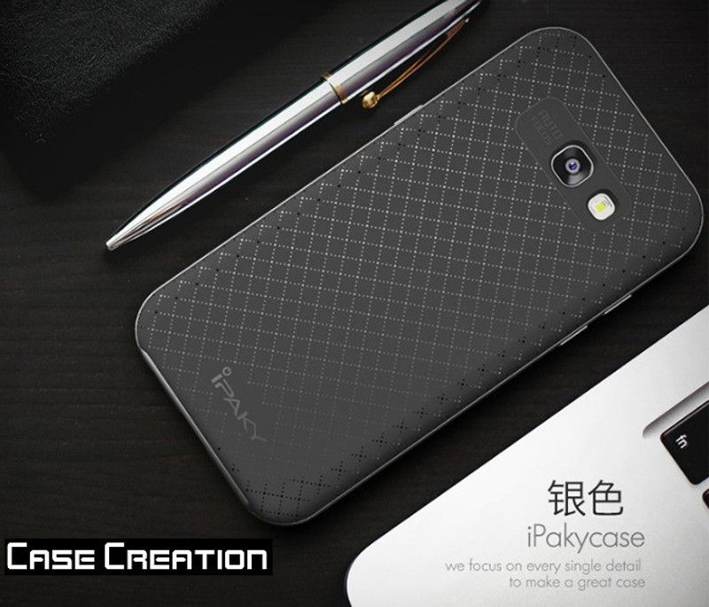 CASE CREATION Back Cover for Samsung Galaxy A5 (2017) SM-A520  (Black, Dual Protection, Pack of: 1)