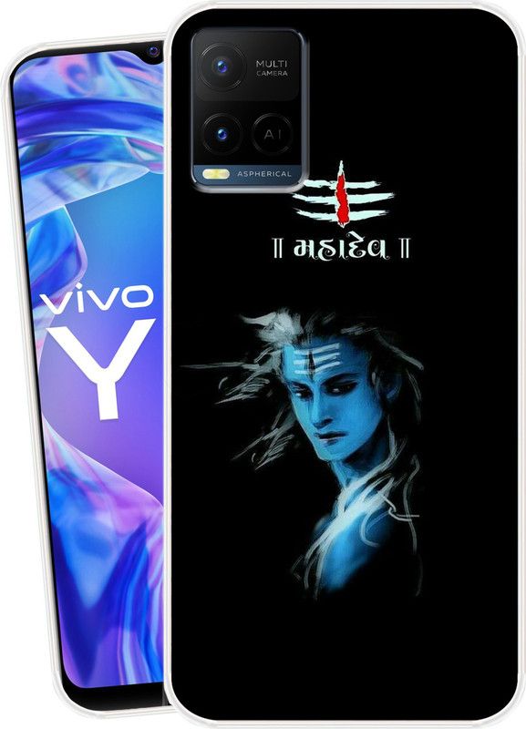 MKprint Back Cover for VivoY21  (Multicolor, Flexible, Silicon, Pack of: 1)