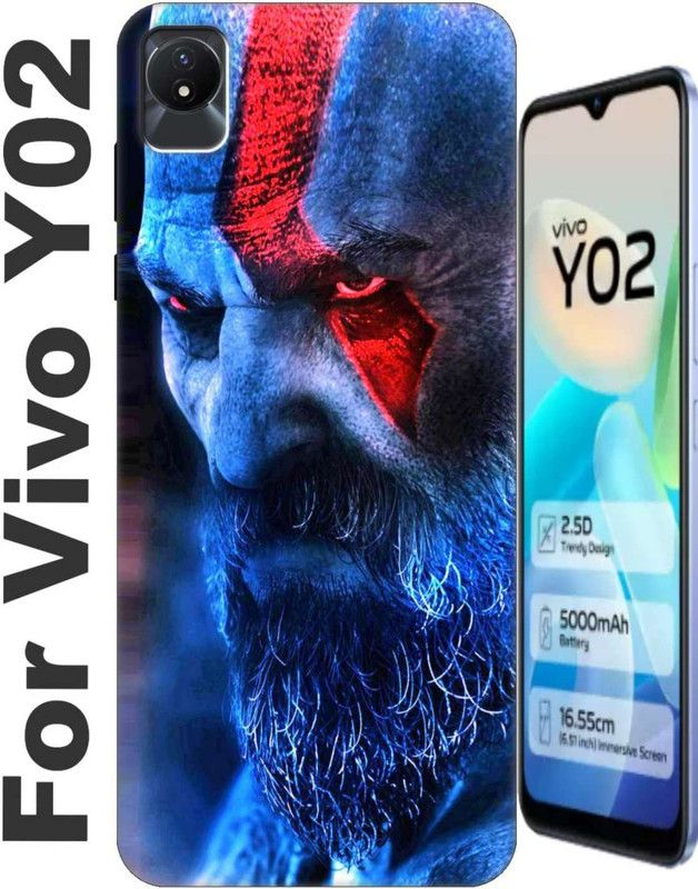 RDcon Back Cover for Vivo Y02 2603  (Purple, Dual Protection, Silicon, Pack of: 1)