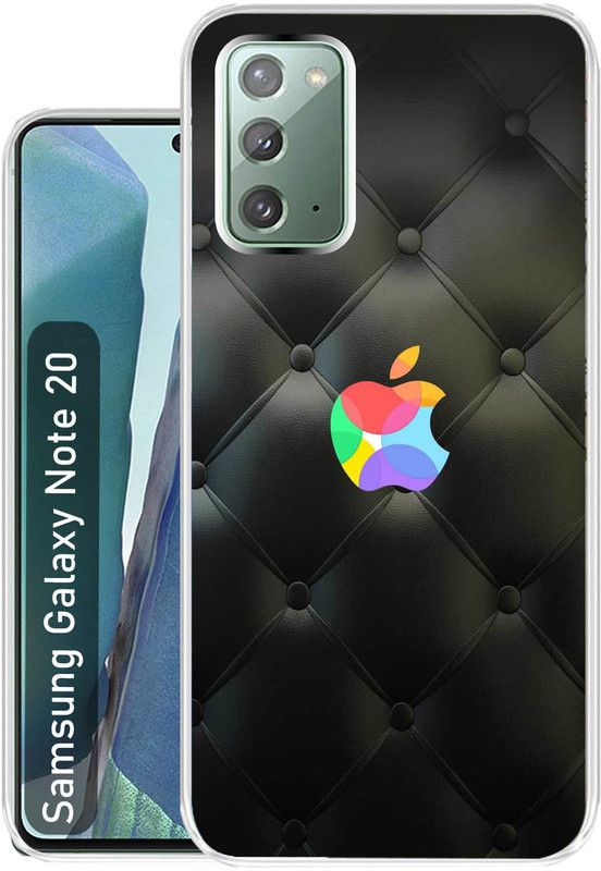 Case Club Back Cover for Samsung Galaxy Note 20  (Black, Grip Case, Silicon)