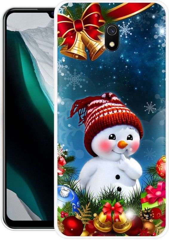 BLUEBUG Back Cover for Redmi 8A  (Multicolor, Grip Case, Silicon)