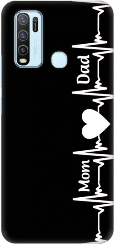 Hizowah Enterprises Back Cover for Vivo Y50  (Multicolor, Pack of: 1)