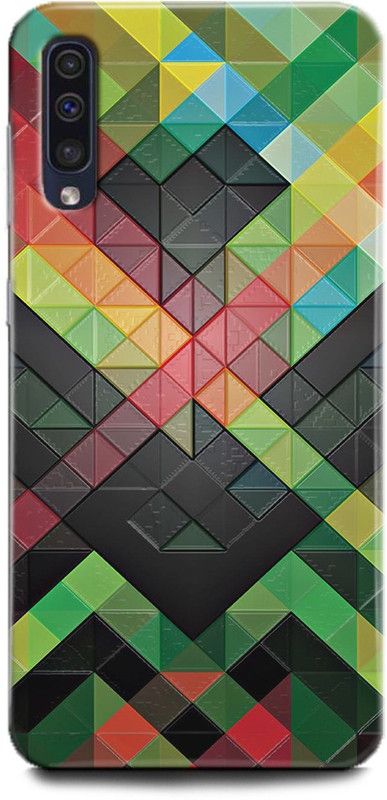 INDICRAFT Back Cover for Samsung Galaxy A50s, Mandala Colorful, Printed  (Multicolor, Shock Proof, Pack of: 1)