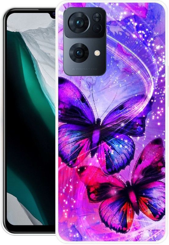INDIALAND Back Cover for Oppo Reno7 Pro 5G, Oppo Reno 7 Pro 5G  (Multicolor, Grip Case, Silicon, Pack of: 1)