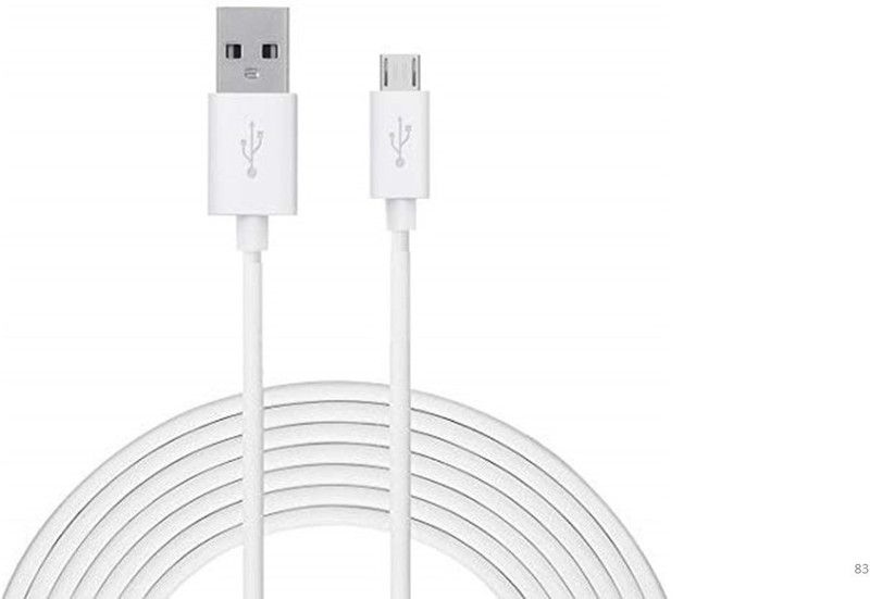 quadronic Micro USB Cable 1 m Fast Charging Data Cable Sync High Speed Transfer V8 for XIOAMI REDMI Y2 (S2)  (Compatible with XIOAMI REDMI Y2 (S2), White, One Cable)