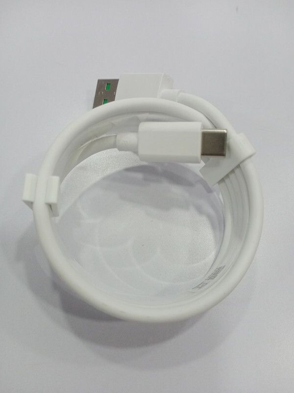 NUKAICHAU USB Type C Cable 6.5 A 1.00033999999999 m Copper Braiding 50W/5A FAST CHARGING CABLE TYPE C SUPPORT FLASH / TURBO / SONIC / HYPER  (Compatible with 30W WARP Charging Cable for OnePlus 7, OnePlus 6T/ 6, OnePlus 3T/3, White, One Cable)