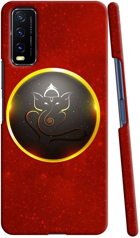 JS CREATIONS Back Cover for Vivo Y20g  (Multicolor, 3D Case, Pack of: 1)