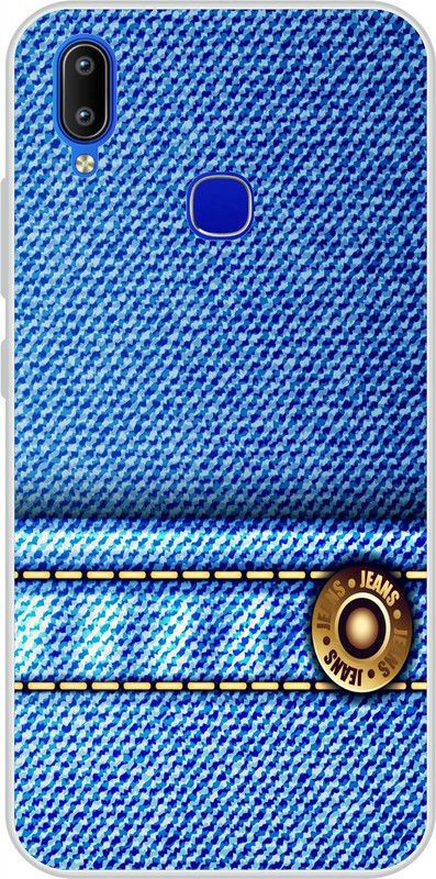 Wellcase Back Cover for Vivo Y91, Vivo Y93, Vivo Y91  (Multicolor, Silicon, Pack of: 1)