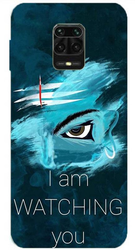 METOO Back Cover for Redmi Note 9 Pro / Redmi Note 9 Pro Max, Lord Shiva, Mahadev, Mahakal,, Print : 397  (Multicolor, Dual Protection, Silicon, Pack of: 1)