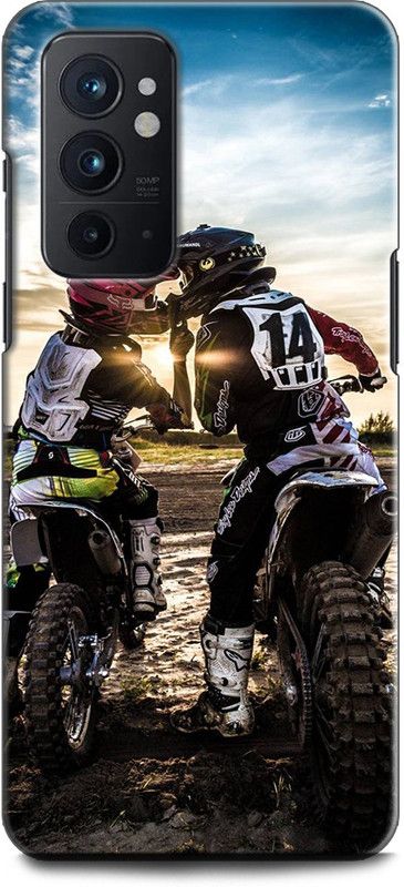 INDICRAFT Back Cover for OnePlus 9RT 5G LOVE, RIDERS, DRIFT, MOTOCROSS, BIKE  (Multicolor, Shock Proof, Pack of: 1)