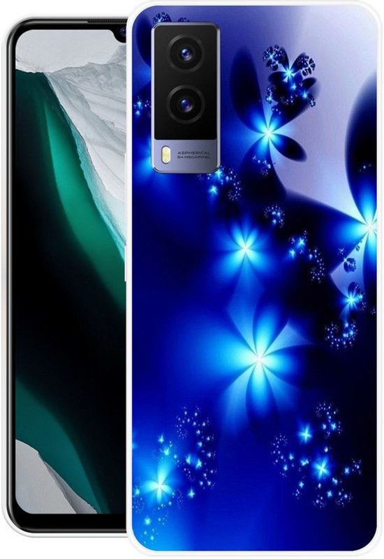 DESILOVE Back Cover for Vivo V21e 5G  (Multicolor, Grip Case, Silicon, Pack of: 1)