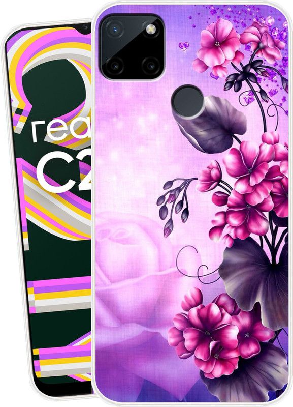 MKprint Back Cover for RealmeC21Y  (Multicolor, Flexible, Silicon, Pack of: 1)