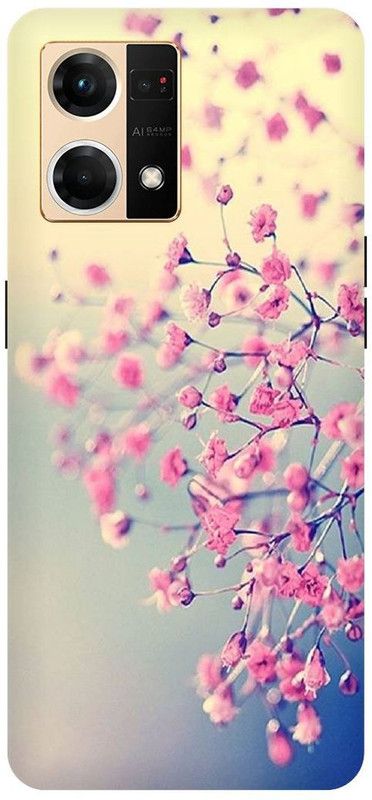 THE NARAYANA COLLECTIONS Back Cover for OPPO RENO 7- CPH2363-FOOL,ROSES,GULAB,FLOWER  (Multicolor, Hard Case, Pack of: 1)