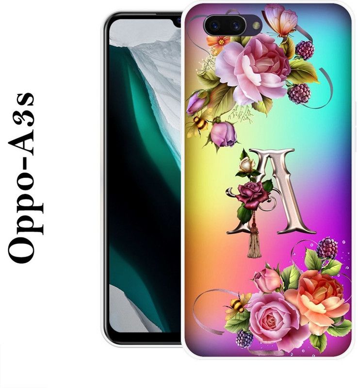 JATLAND Back Cover for Oppo A3s  (Multicolor, Grip Case, Silicon)