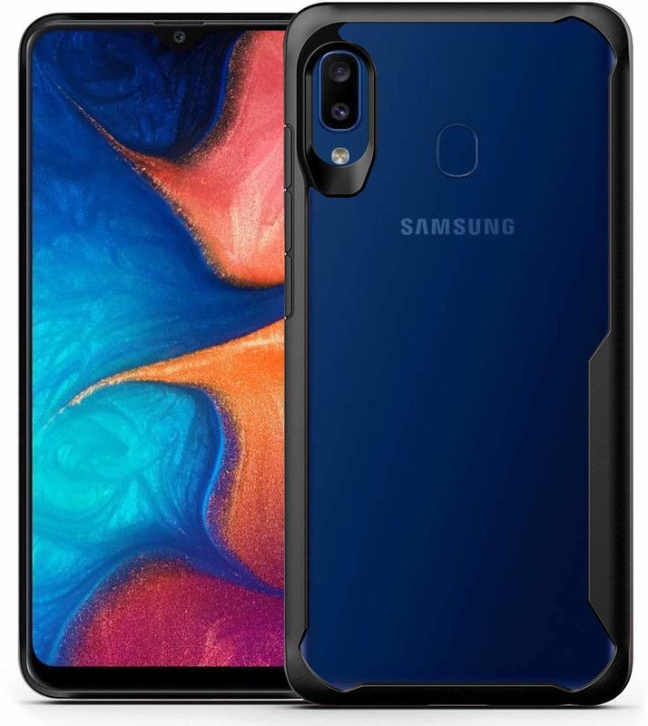 itrusto Back Cover for samsung galaxy a20  (Transparent, 3D Case, Pack of: 1)