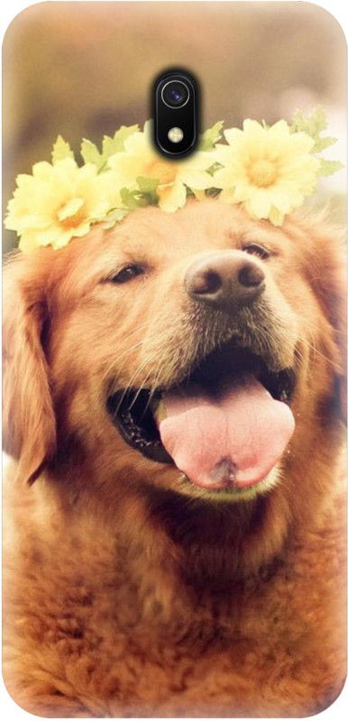 Smutty Back Cover for Mi Redmi 8A, MZB8458IN - Dog Print  (Multicolor, Hard Case, Pack of: 1)