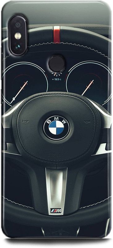 FIKORA Back Cover for Redmi Note 6 Pro/MZB6882IN/MZB6883IN BMW CAR PRINTED  (Multicolor, Hard Case, Pack of: 1)