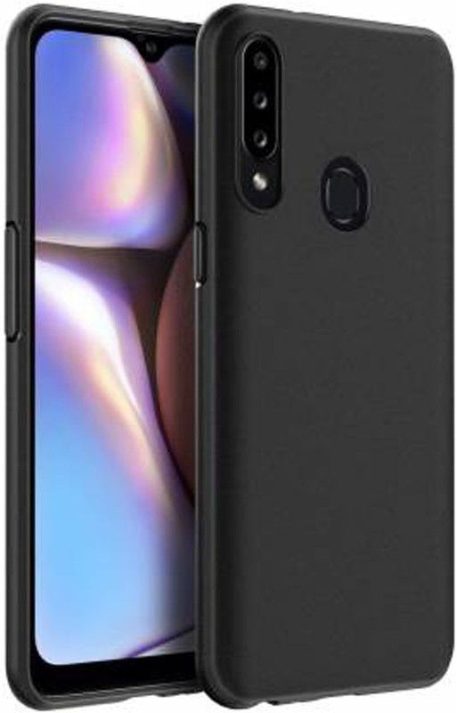 Stunny Back Cover for Vivo U20  (Black, Waterproof, Silicon, Pack of: 1)