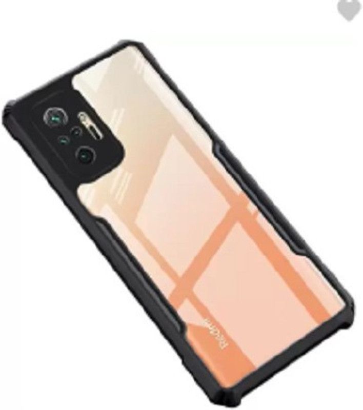 SRAVZ CASE Back Replacement Cover for Redmi Note 10 Pro Max  (Black, Shock Proof, Pack of: 1)