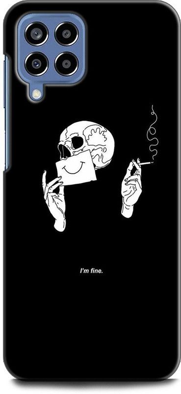 WallCraft Back Cover for SAMSUNG Galaxy M53 5G PUNISHER, SKULL, MONSTER, ANGRY, HORRAR, FUNNY  (Multicolor, Dual Protection, Pack of: 1)