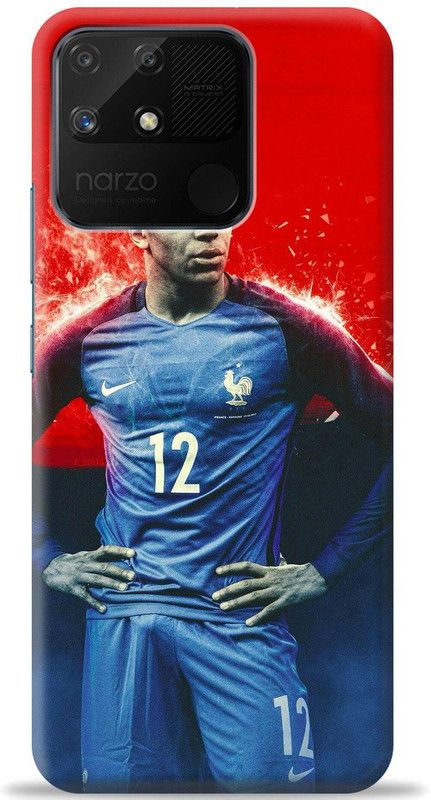 Dreamer Back Cover for Realme Narzo 50A  (Blue, Red, Shock Proof, Pack of: 1)