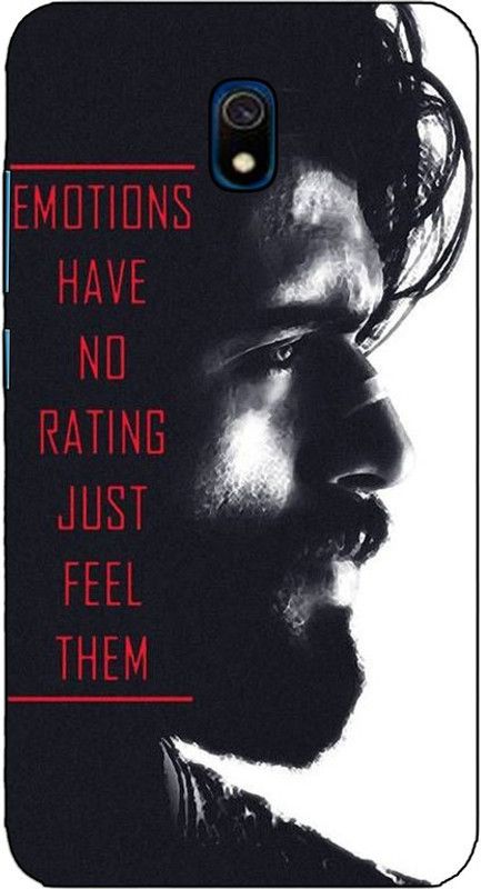 CROKIAN Back Cover for Reami 8A Sad qoutes Back Cover  (Multicolor, Hard Case, Pack of: 1)