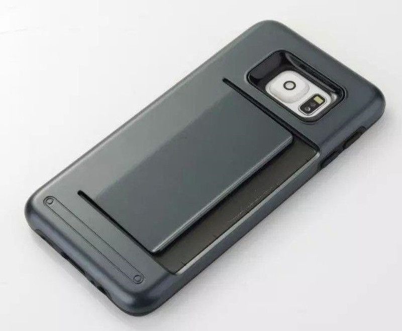 Kapa Back Cover for SAMSUNG S6 EDGE  (Black, Pack of: 1)