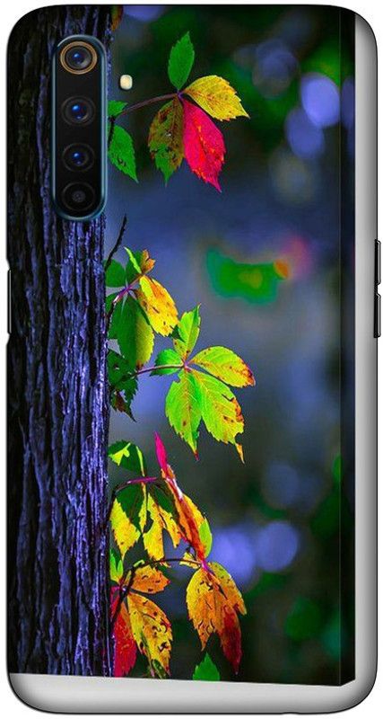 CROKIAN Back Cover for Realme 6 Pro Flower Back Cover  (Multicolor, Hard Case, Pack of: 1)