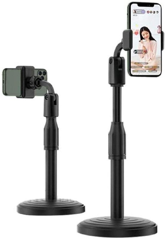HOJI Mobile Phone Stand- Flexible | 360 Degree | Goose Neck Long Arm Clip | for Neck Rest On Bed, Desk, Gym Exercise, Video Recording Android & iOS Mobile Holder