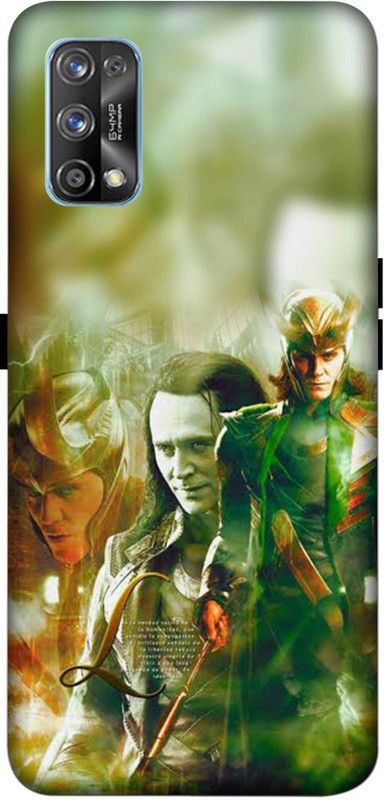 NDCOM Back Cover for REALME 7 PRO Loki Printed  (Multicolor, Hard Case, Pack of: 1)