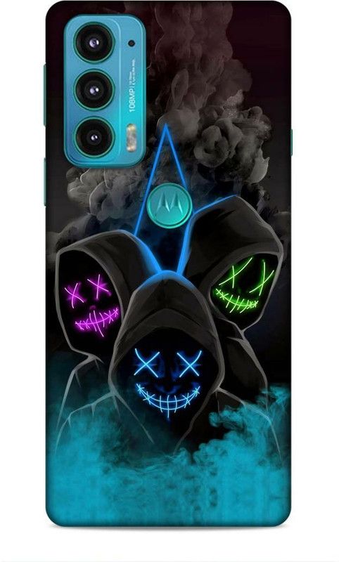 Lucent Crafts Back Cover for Motorola Edge 20  (Multicolor, 3D Case, Pack of: 1)