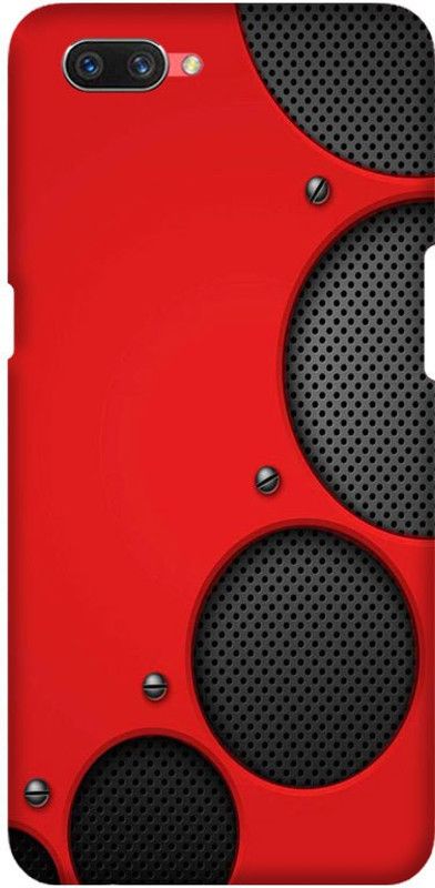 Crafto Rama Back Cover for Oppo A3s (Oppo CPH1803, CPH1853), Abstract, Black And Red, Designer,Pattern, PRINTED, BACK COVER  (Multicolor, Hard Case, Pack of: 1)