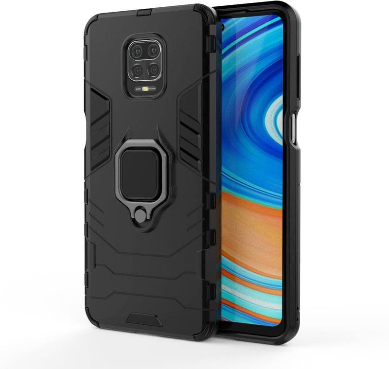 Flipkart SmartBuy Back Cover for Poco M2 Pro, Mi Redmi Note 9 Pro, Mi Redmi Note 9 Pro Max  (Black, Camera Bump Protector, Pack of: 1)