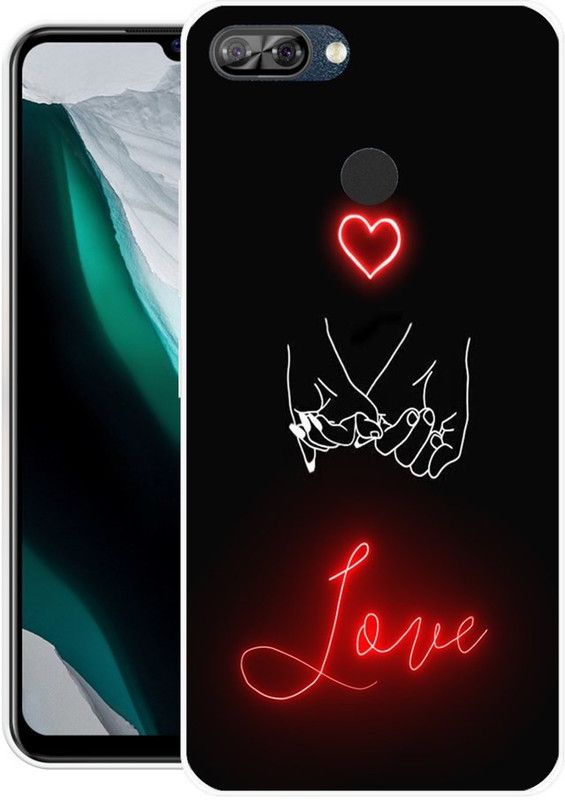 redfly Back Cover for Itel A46  (Multicolor, Grip Case, Silicon)