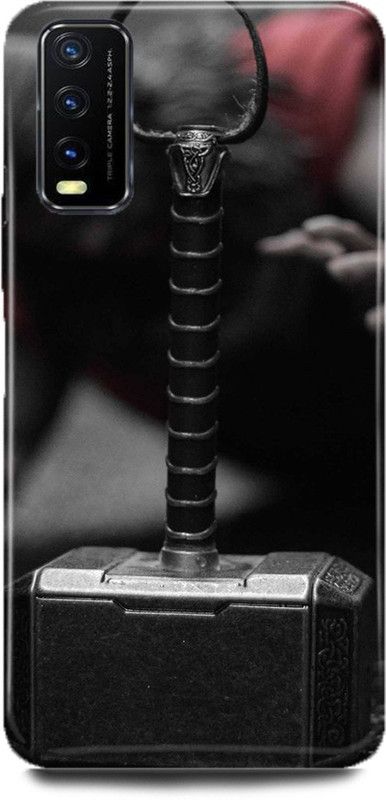 FUGGA Back Cover for Vivo Y20, V2029, THOR, HAMMER, AVENGER, MARVEL, AVENGERS  (Multicolor, Hard Case)