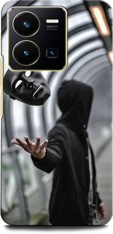 ORBIQE Back Cover for Vivo Y35 V2205 ANONYMOUS BLADE, JOKER, HACKER, V FOR VANDATA  (Multicolor, Hard Case, Pack of: 1)