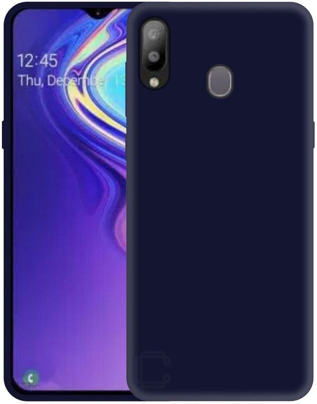 CASE CREATION Back Cover for New Samsung Galaxy M20 (2019)  (Blue, Shock Proof, Pack of: 1)