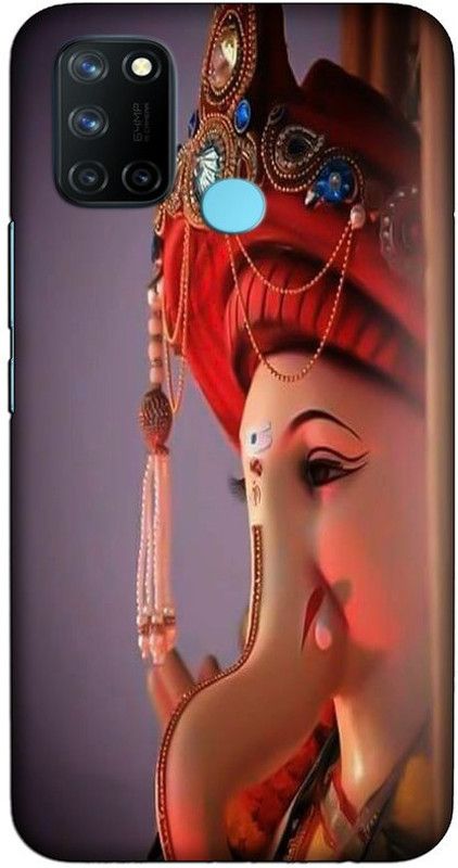 CROKIAN Back Cover for Realme 7i Lord ganesh Back Cover  (Multicolor, Hard Case, Pack of: 1)