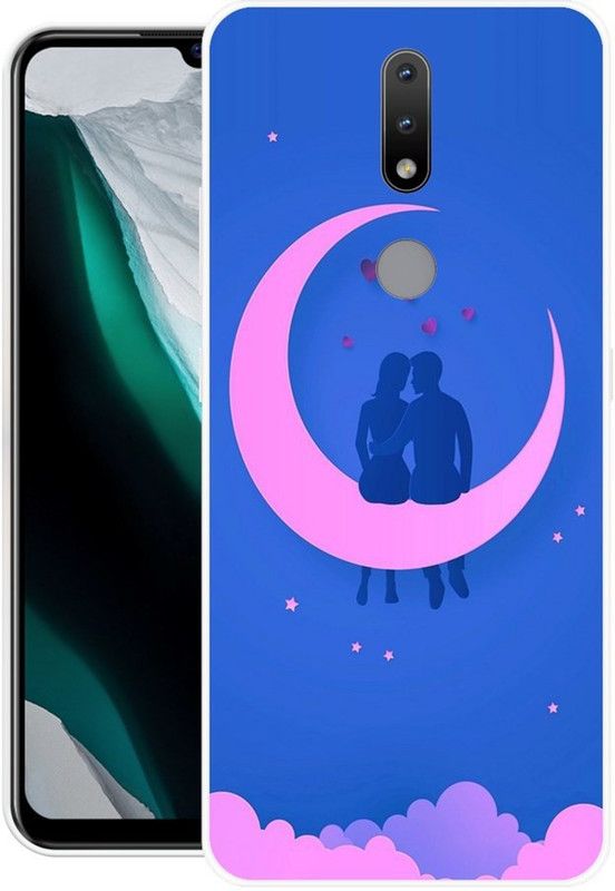 MUSKAY Back Cover for Nokia 3.1 Plus  (Multicolor, Grip Case, Silicon)