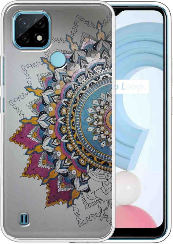 Vascase Back Cover for Realme C21Y  (Multicolor, Dual Protection, Silicon, Pack of: 1)