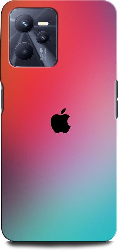 ORBIQE Back Cover for Realme C35 APPLELOGO, APPLESIGN, APPLEEMBLEM  (Multicolor, Hard Case, Pack of: 1)
