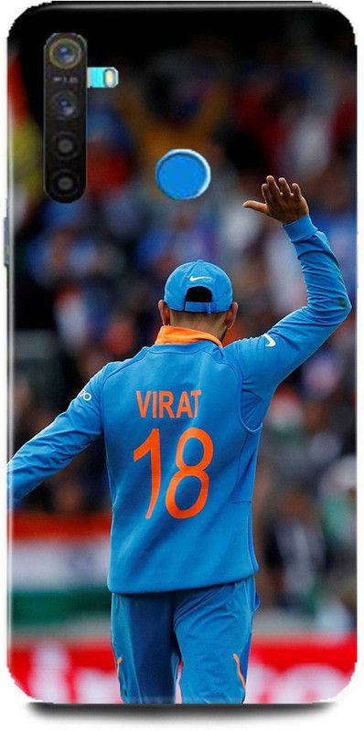 MP ARIES MOBILE COVER Back Cover for Realme 5, RMX1911,Virat,Kohli,Cricket,Indian,Royal,Challengers,Banglore,Player,Sports,  (Multicolor, Hard Case, Pack of: 1)