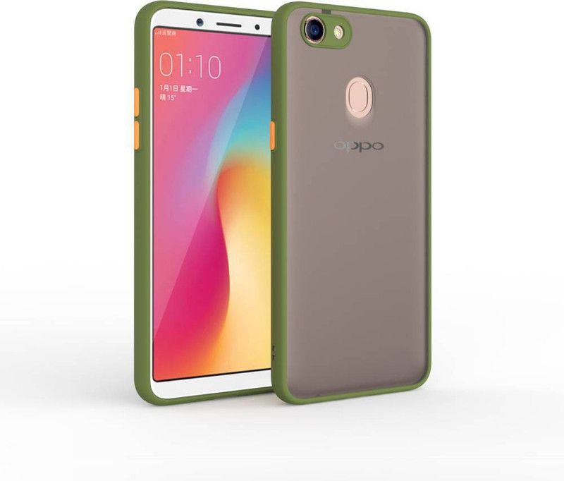 AOnes Back Cover for Oppo F5 / F5 Youth  (Green, Cases with Holder, Pack of: 1)